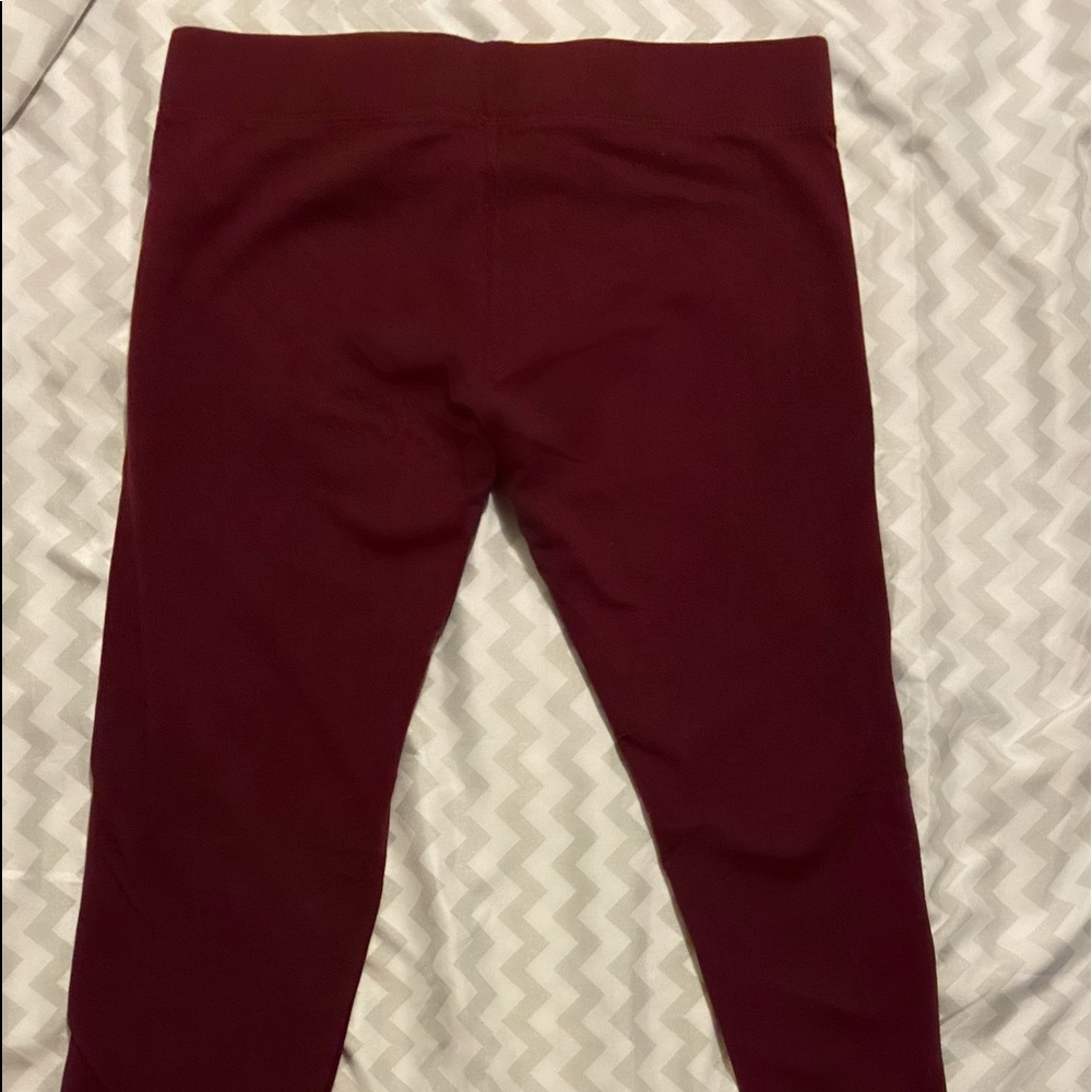 NWOT Burgundy Aerie Leggings - Picture 3 of 3